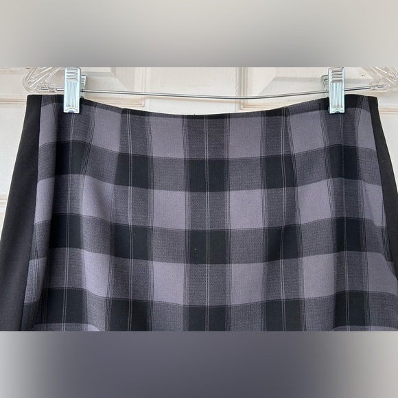 Banana Republic Factory Plaid Front‎ Pencil Skirt Back Zip Size 8 - Picture 2 of 9